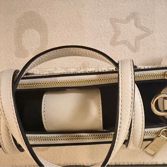 Coach Nina Small Tote Bag Pebble Leather Chalk White NWOT - Picture 9 of 11